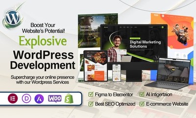 Custom Wordpress Website Development - Professional & Responsive Web Design