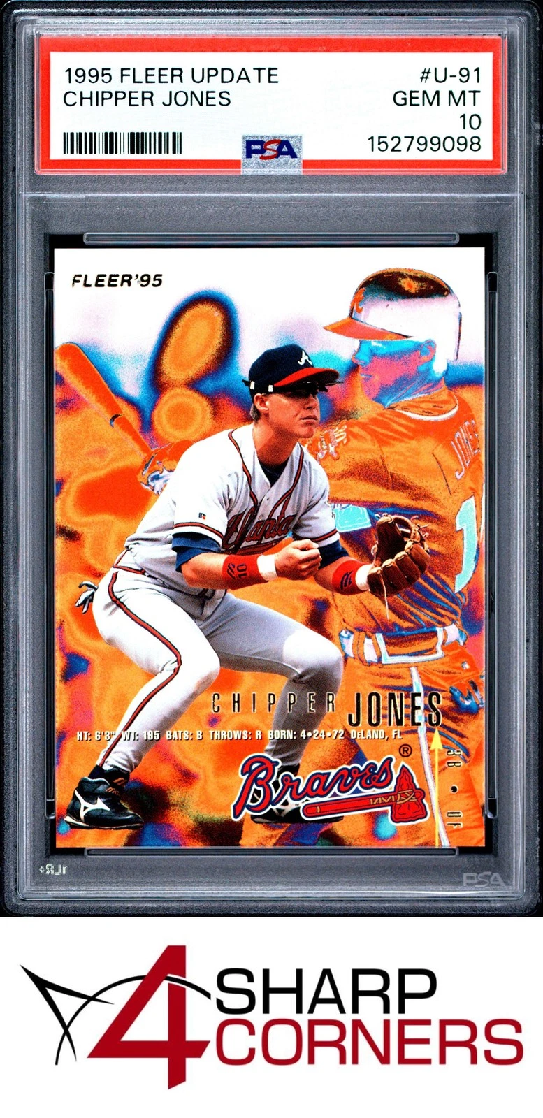 1995 Chipper Jones #U-91