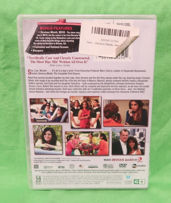 Devious Maids: The Complete First Season DVD, 2014, 3-Disc Set