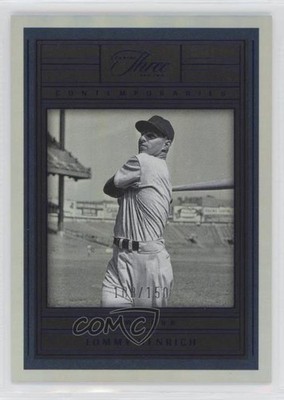 2023 Panini Three and Two Contemporaries 108/150 Tommy Henrich #C-TH v1x