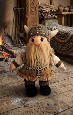 STRICKANLEITUNG FÜR WIKINGER PUPPE