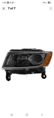 2014-16 Jeep Grand Cherokee Driver Side Headlight Assembly