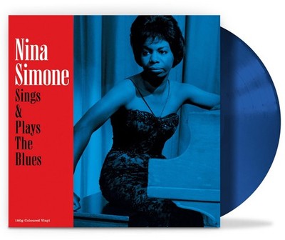 Simone Sings & Plays The Blues Blue Vinyl (Repressing/180G) Lp {{itemebaycondi..