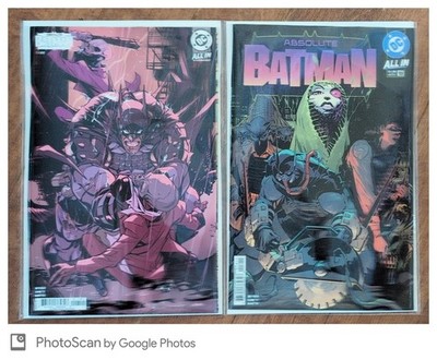 ABSOLUTE BATMAN #17 +18  - FULL POISON IVY CROSSOVER STORY