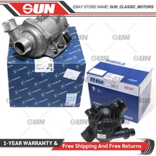 OEM Electric Water Pump +Thermostat Kit for BMW 530xi 328i 528i 525xi X5 X3