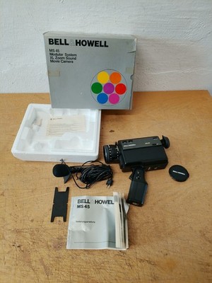 Bell and Howell MS45 Modular System XL Zoom Sound Movie Kamera wie NEU