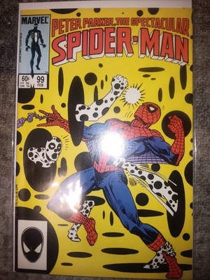 The Spectacular Spider-Man #99 (Marvel Comics February 1985) Bag And Board 