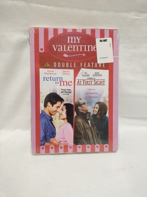 Return to Me/ At First Sight Double Feature DVD Sealed Valentine Romantic Movies