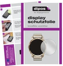 6x Protective Film for Garmin Fenix 7S (42 mm) Clear Screen Protector