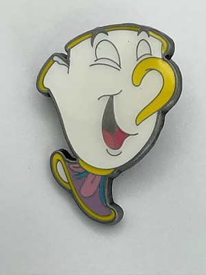DLP - Chip - Beauty and the Beast Cast Lanyard Refresh 2022 Paris Disney Pin B1