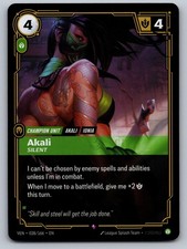 Akali, Silent [Foil] #38 Prices | Riftbound Vendetta