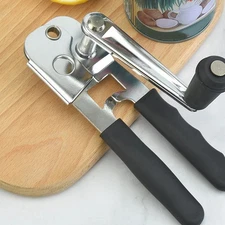 Commercial Can Opener Hand Crank Can Opener Easy Manual Heavy Duty With Knob USA