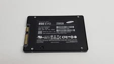 Lot of 10 Samsung 850 EVO MZ-75E250 250 GB 2.5 in SATA III Solid State Drive