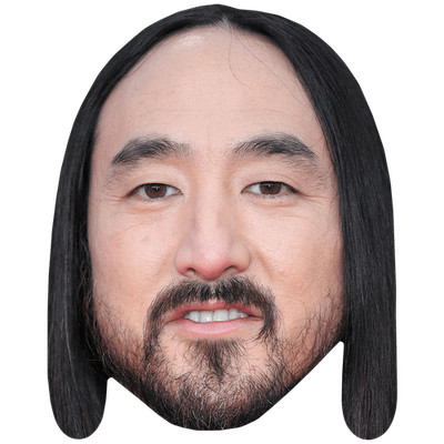 Steve Aoki (Bart) Großer Kopf. Größer als das Leben Maske.