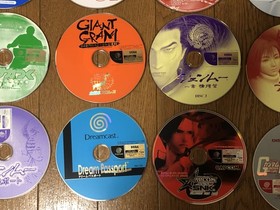 SEGA Dreamcast Game Software Lot of 25 Discs Only Mixed Titles Japan