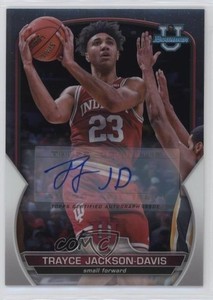 2022-23 Bowman U Chrome Chrome Prospect Auto Trayce Jackson-Davis #42 Auto