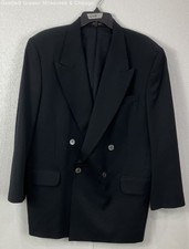 Oscar De La Renta Men's Black Blazer Jacket