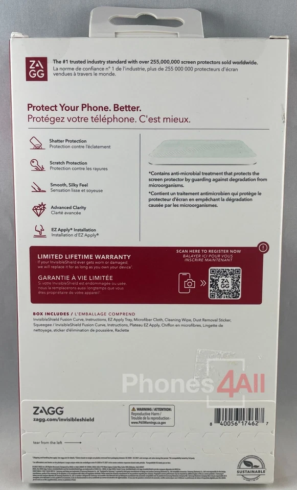 ZAGG Invisible Shield Fusion Curve Samsung Galaxy s23 Ultra - Image 4 of 4