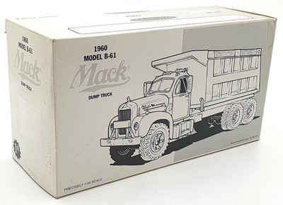 First Gear 1/34 Scale 19-2033 1960 Model B-61 Mack Dump Truck