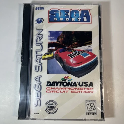 New ListingDaytona USA Championship Circuit Edition (Sega Saturn 1996) CIB Complete Sealed