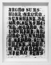 GLENN LIGON : "NEGRO SUNSHINE" 56 LITHO PLATES - LTD ED/1000 Prints Posters  Art