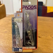 Pagos Minnow Smith Surger Baitcasting Lures Bulk 2pcs Used