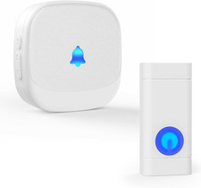 Wireless Doorbell for Classroom, Waterproof Door Bell Chime Kit for Home
