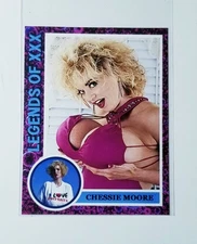 CHESSIE MOORE LEGENDS OF XXX CUSTOM ART CARD NOVELTY WITH BACK