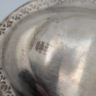 VTG Silver Plated Tray Weidlich Bros Pierced Edge  Sheffield 2686 oval — photo 6