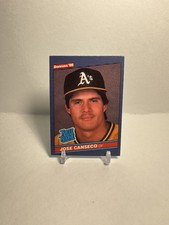 1987 Topps Jose Canseco All-Star Rookie Gold Cup #620