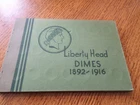 Barber Dime Set--50 Coins in Wayte Raymond Album