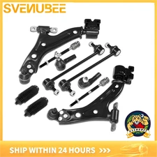 Front Lower Control Arms Tie Rods Sway Bars Boots Kit For 2016-2022 Chevy Spark