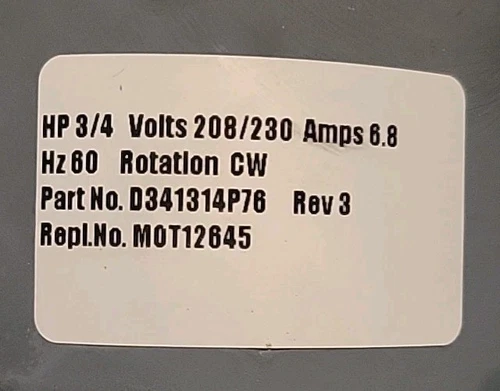 OEM TRANE MOT12645 DG04 C04126 ECM MODULE HVAC USA SELLER FREE SHIPPING