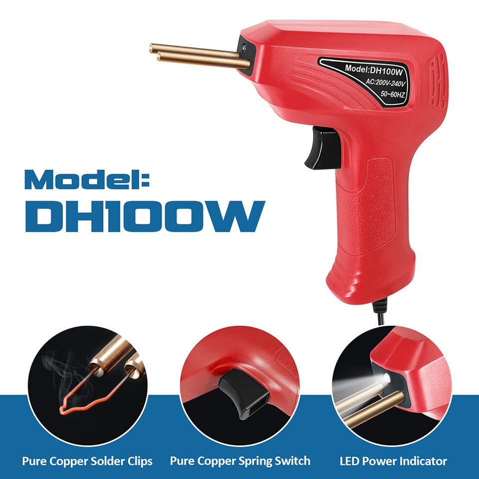 Car Bumper Repair Tools 0100W Heat Gun Soldering for Auto Bumper (EU