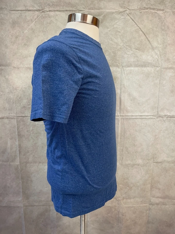 Camiseta Copper & Oak Supply Co Azul Moteado Manga Corta Cuello Redondo Talla S Foto 4 de 4