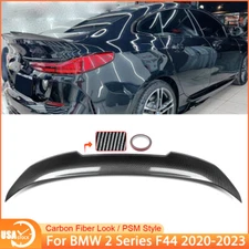 FOR 2020-23 BMW F44 228i M235i GRAN COUPE PSM STYLE HIGHKICK SPOILER CARBON LOOK