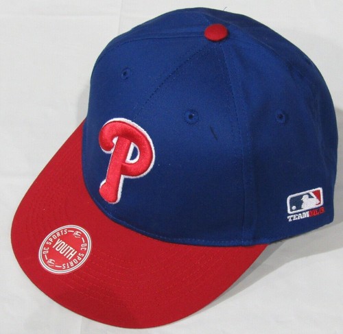 MLB Youth Cotton Twill Raised Replica Baseball Hat 300 -Select- Team Below - Picture 142 of 211