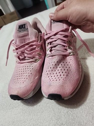 Kid's Nike Air Zoom Pegasus 35 (GS) Shoes Pink AH3481-600 Size 6y EUR38.5 - Picture 7 of 9