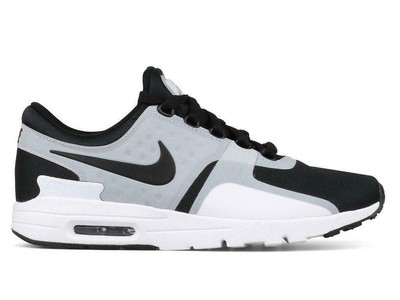 nike air max zero womens black and white