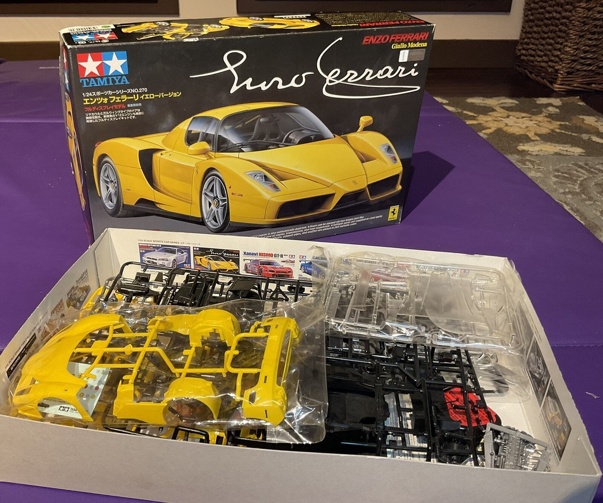 TAMIYA タミヤ 1/24 ENZO Ferrari エンツォ フェラーリ イエロー