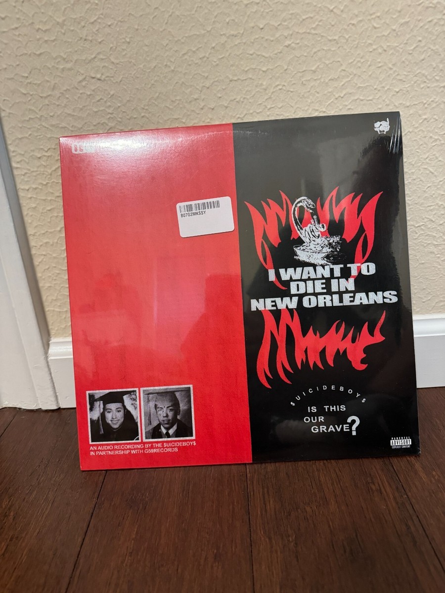 Suicideboys - I WANT TO DIE IN NEW ORLEANS - Red/Black Split Color
