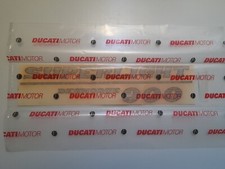 Ricambio originale logo adesivo pre-spaziato Ducati 900 Superlight DESMODUE 