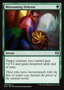Blossoming Defense x4 - Kaladesh - NM-Mint, English - Kaladesh