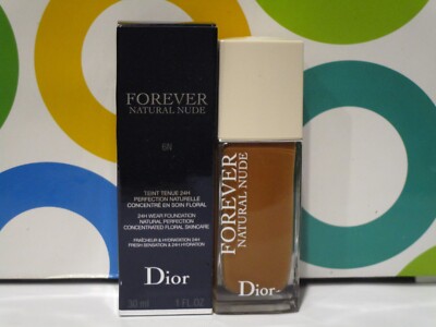 CHRISITAN DIOR ~ FOREVER NATURAL NUDE FOUNDATION ~ 6 N NEUTRAL ~ 1 OZ