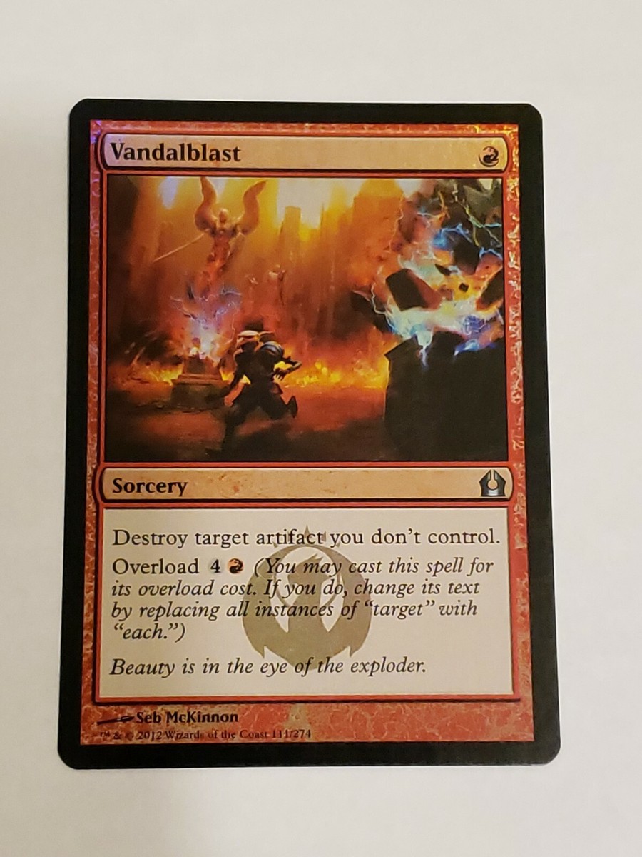 1x MTG Magic Foil Vandalblast Return to Ravnica uncommon NM x1 | eBay