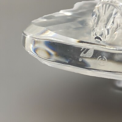 Swarovski アクリル製バイオリン型置物 Swarovski Crystal Figurine Small Violin w/ Bow Stand B6CJ