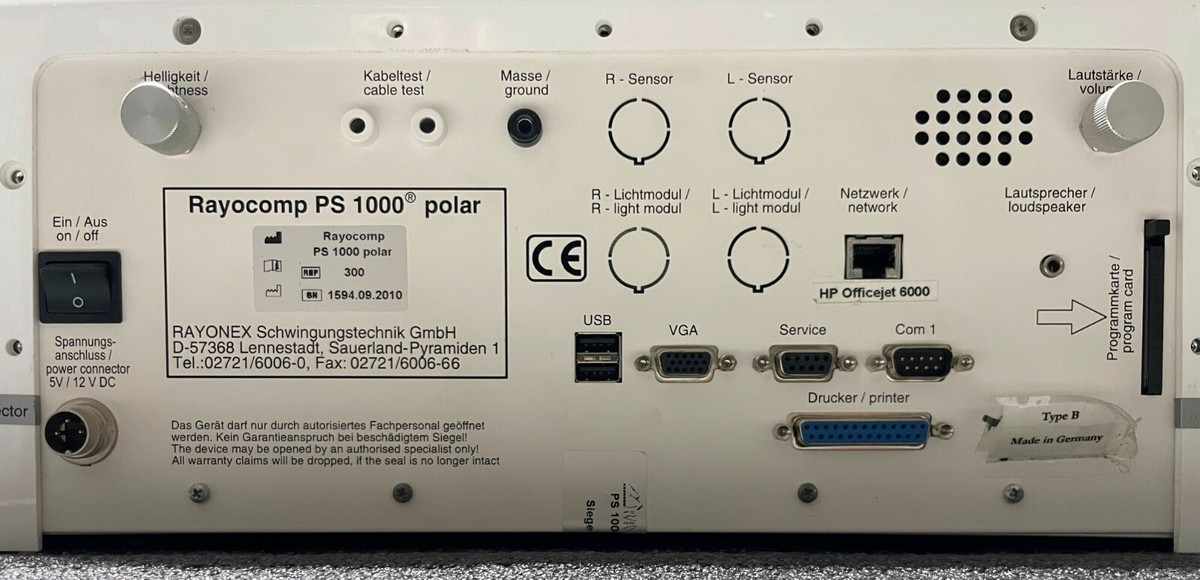 Rayonex / Rayocomp PS 1000 Polar Device (AS-IS) | eBay