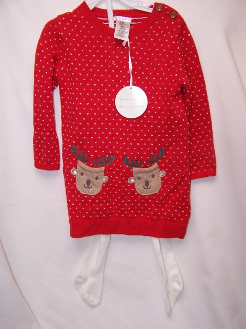 baby girl christmas sweater dress