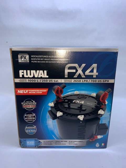 Fluval Fx4 2650L High Performance Canister Filter for sale online | eBay