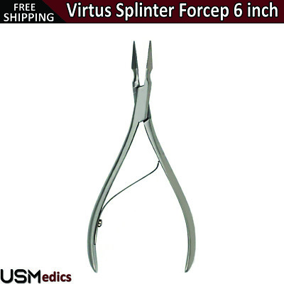 Virtus Splinter Remover Forceps 6'' Surgical Medical & Veterinary Instruments